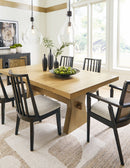 Galliden Dining Table - Furniture Warehouse (GA)