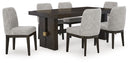 Burkhaus Dining Room Set - Furniture Warehouse (GA)