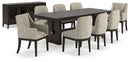 Burkhaus Dining Room Set - Furniture Warehouse (GA)