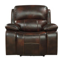 Mahala Power Glider Recliner Chair in Brown 8200BRW-1PW