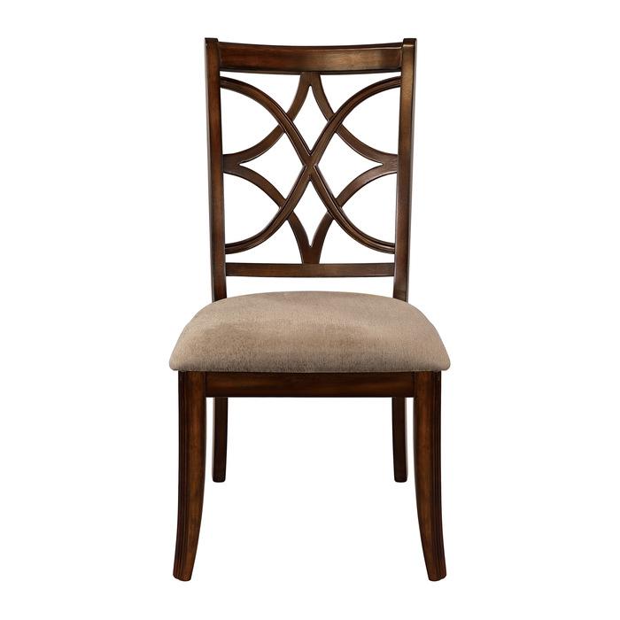Keegan Side Chair in Cherry (Set of 2)