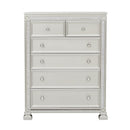 Bevelle 5 Drawer Chest in Silver 1958-9
