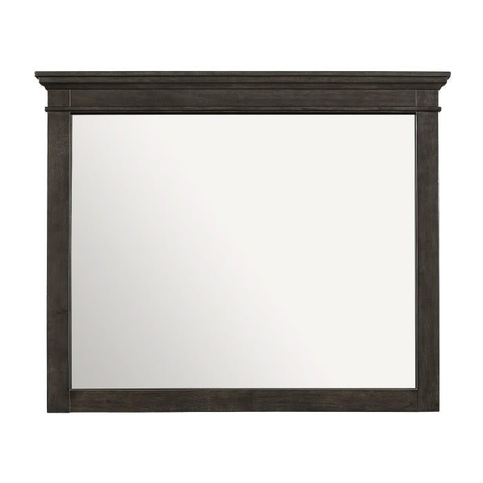 Blaire Farm Mirror in Saddle Brown Wood 1675-6