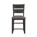 Baresford Counter Height Chair in Gray (Set of 2)