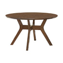 Edam Round Dining Table in Light Oak 5492-52