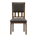 Frazier Park Side Chair in Dark Cherry (Set of 2)