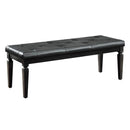 Allura Bed Bench in Black 1916BK-FBH