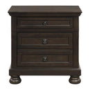 Begonia Nightstand in Gray 1718GY-4