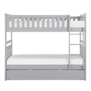 Orion Twin/Twin Bunk Bed with Trundle in Gray B2063-1*R