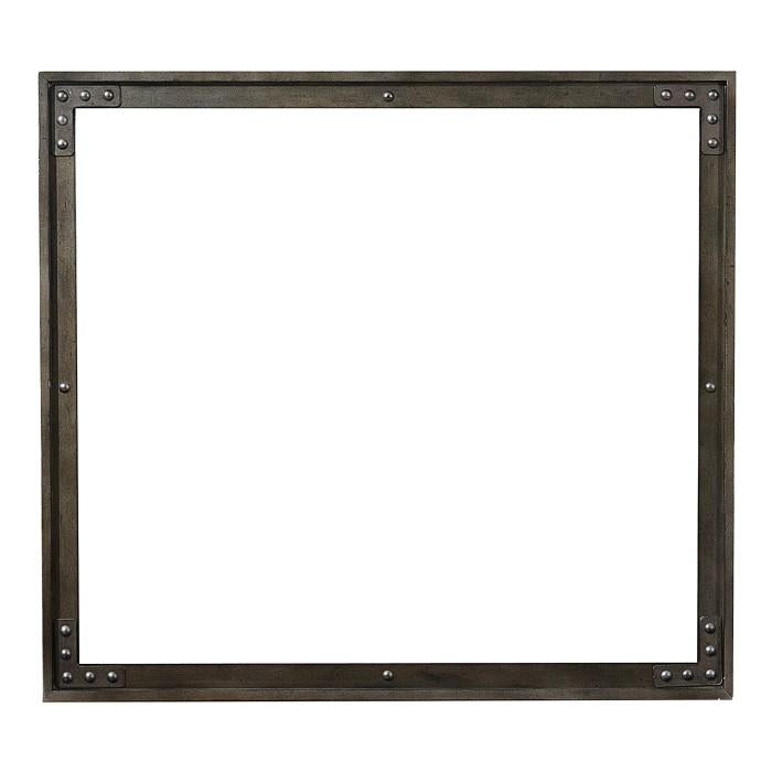 Holverson Mirror in Rustic Brown & Gunmetal 1715-6