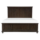 Cardona Queen Panel Bed in Driftwood Charcoal 1689-1*