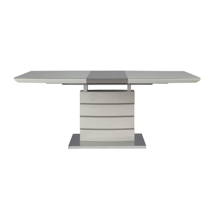 Glissand Dining Table in White & Gray 5599-71*