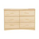 Bartly 6 Drawer Dresser in Natural B2043-5