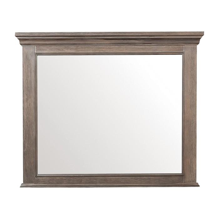 Taulon Mirror in Dark Oak 5438-6