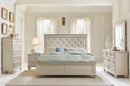 Celandine Full Panel Bed in Pearl/Silver 1928F-1* - Furniture Warehouse (GA)