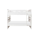 Galen Full/Full Bunk Bed w/ Storage Boxes in White B2053FFW-1*T