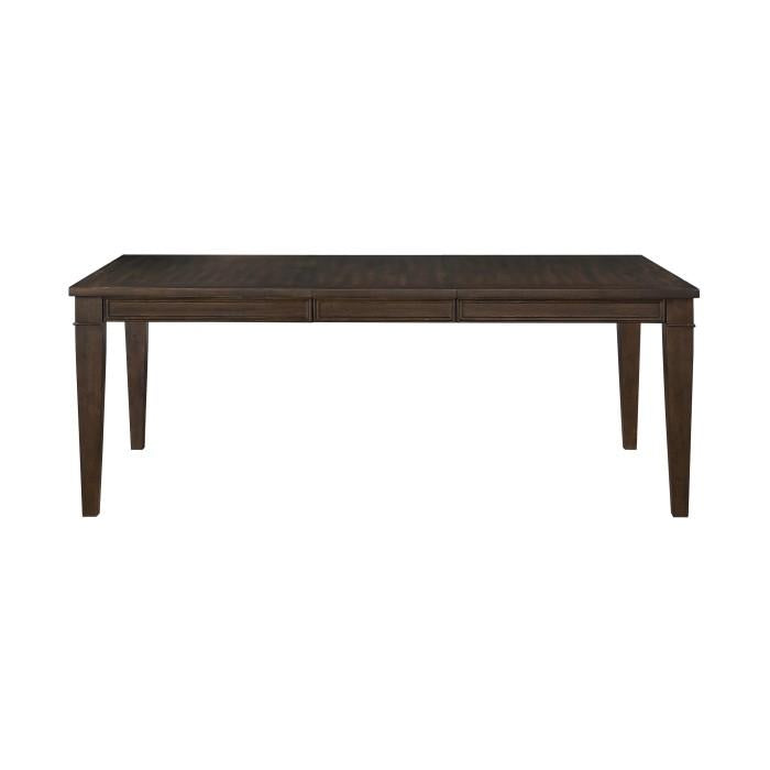 Makah Dining Table in Dark Brown 5496-78