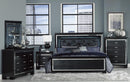 Allura Nightstand in Black 1916BK-4
