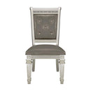 Bevelle Side Chair in Silver (Set of 2) 1958S