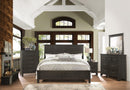 Blaire Farm Queen Panel Bed in Saddle Brown Wood 1675-1* - Furniture Warehouse (GA)