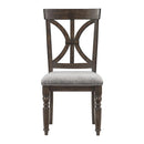 Cardano Side Chair in Charcoal (Set of 2)