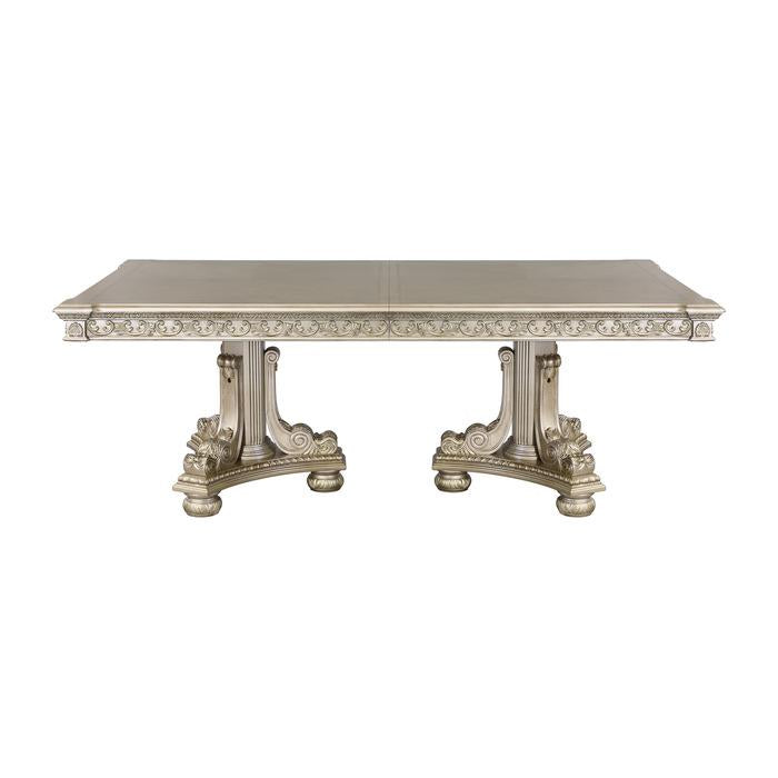 Catalonia Dining Table in Platinum Gold 1824PG-112*