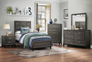 Davi Twin Panel Bed in Gray 1645T-1* - Furniture Warehouse (GA)