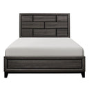 Davi Queen Panel Bed in Gray 1645-1*