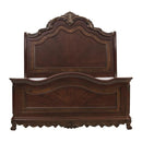 Deryn Park Queen Sleigh Bed in Cherry 2243SL-1