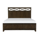 Griggs King Panel Bed in Dark Brown 1669K-1EK*