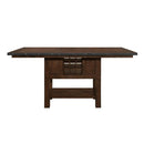 Schleiger Counter Height Dining Table in Dark Brown 5400-36XL*