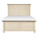 Weaver King Panel Bed in Antique White 1626K-1EK*