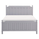 Wellsummer Full Panel Bed in Gray 1803GYF-1*