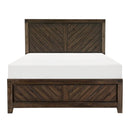 Parnell King Panel Bed in Rustic Cherry 1648K-1EK*