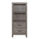 Woodrow Pier/Tower Nightstand in Gray 2042NB-10