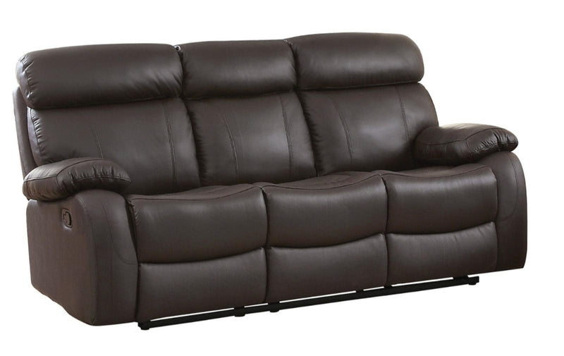 Pendu Double Reclining Sofa in Brown 8326BRW-3