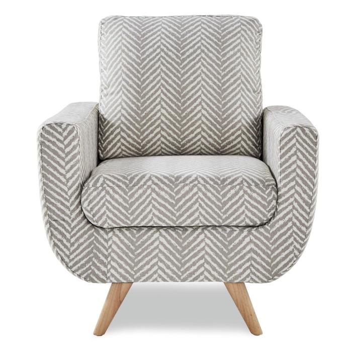 Deryn Accent Chair in Gray 8327GY-1S