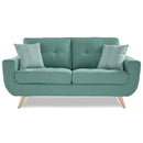 Deryn Loveseat in Teal 8327TL-2