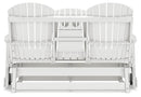 Hyland wave Outdoor Glider Loveseat