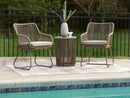 Majors Beach Outdoor Table and 2 Chairs - Furniture Warehouse (GA)