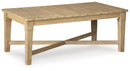 Carter Hall Outdoor Coffee Table - Furniture Warehouse (GA)