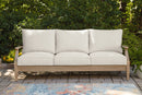 Carter Hall Outdoor Sofa with Cushion - Furniture Warehouse (GA)