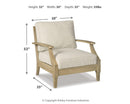 Clare View Lounge Chair with Cushion - Furniture Warehouse (GA)