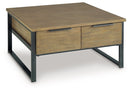 Montia Lift-Top Coffee Table - Furniture Warehouse (GA)
