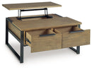 Montia Lift-Top Coffee Table - Furniture Warehouse (GA)