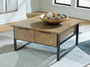 Montia Lift-Top Coffee Table - Furniture Warehouse (GA)