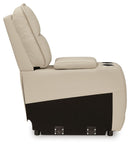 Double Deal Reclining Sectional with Console - Furniture Warehouse (GA)