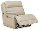 Double Deal Reclining Sectional with Console - Furniture Warehouse (GA)