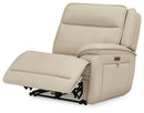 Double Deal Reclining Sectional with Console - Furniture Warehouse (GA)