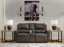 Boxmere Power Reclining Loveseat with Console